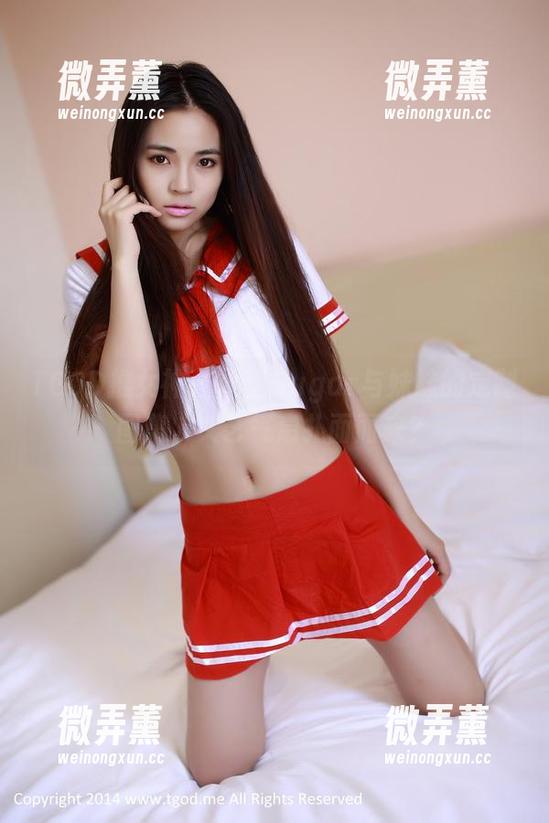 TGOD推女神 - 梁莹Sugar与妹妹的定制图集，文艺气息扑面而来？