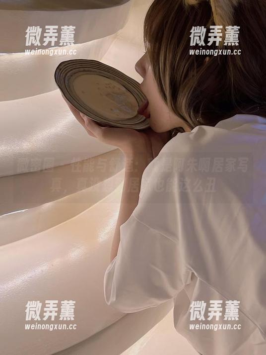 微密圈 - 性能与舒适：就是阿朱啊居家写真，真没想到居家也能这么丑