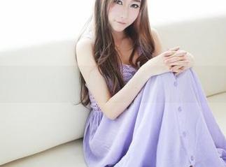 美媛馆 – 许诺Sabrina与连衣裙的绝妙搭配，套图不止于此哦