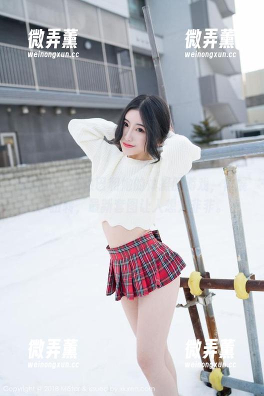 魅妍社 - 小热巴和她的体操服游戏，伸展、扭转，最新套图让人想入非非。
