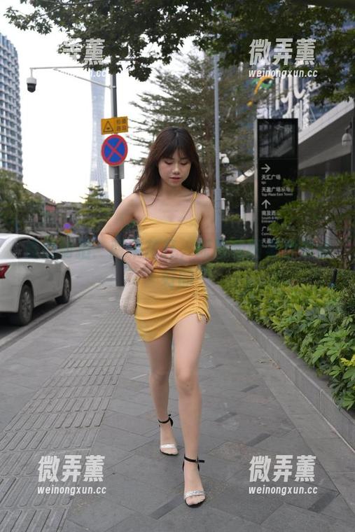 魔镜街拍 魔镜街拍:两朵花开,原图和图集都是极好的